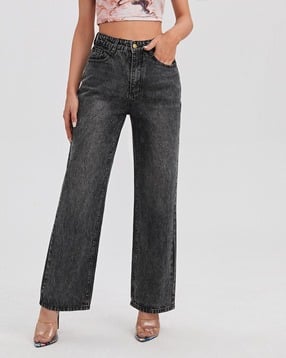 kotty Women High Rise Straight Jeans -picture-14
