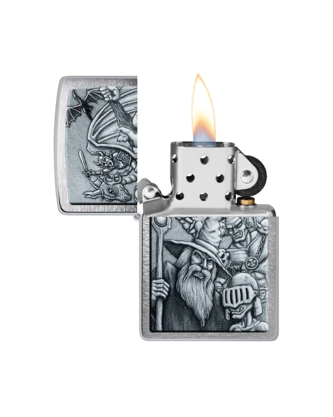 Buy ZIPPO Zippo Mystical Beings Design  Online | Ajio.com