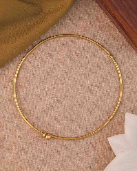 Viraasi Women Gold-Plated Round Handamade Hasli
