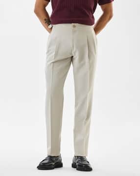 snitch Men Mid Rise Slim Fit Trousers-picture-44