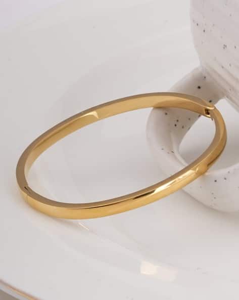 Palmonas Women Gold Bangle Bracelet