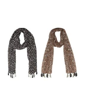 stole villa Women Cotton Scarf Pack Of 2-picture-45