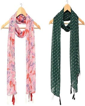stole villa Women Floral Cotton Scarf-picture-46