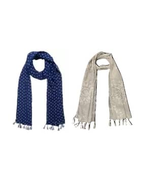 stole villa Women Floral Cotton Scarf -picture-19