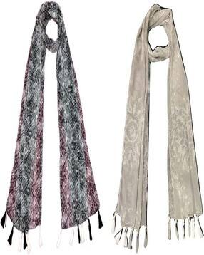 stole villa Women Floral Cotton Scarf -picture-52