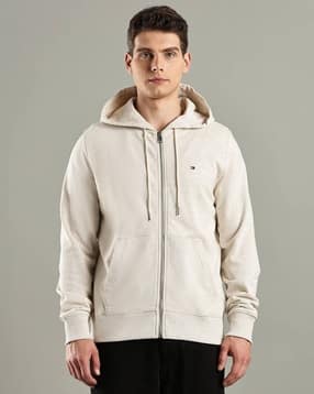 tommy hilfiger Men Regular Fit Cotton Hooded Sweatshirt-picture-39
