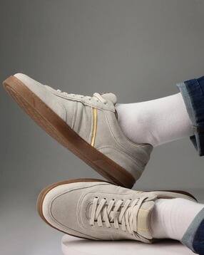 rare rabbit Men Round-Toe Lace-Up Casual Shoes -picture-43