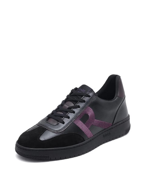 Rare Rabbit Purple Lace Shoes Rare Rabbit Men's Magellan Dark
