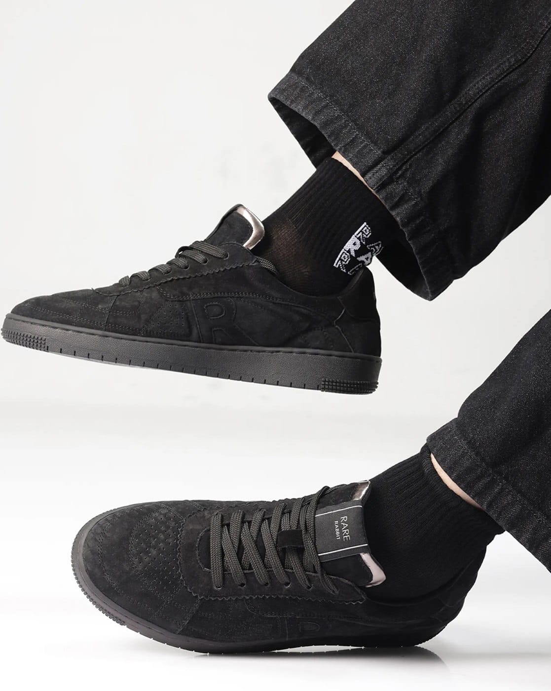 Buy Black Casual Shoes for Men by Rare Rabbit Online