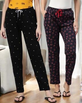 kryptic Women Floral Straight Fit Pyjamas-picture-24