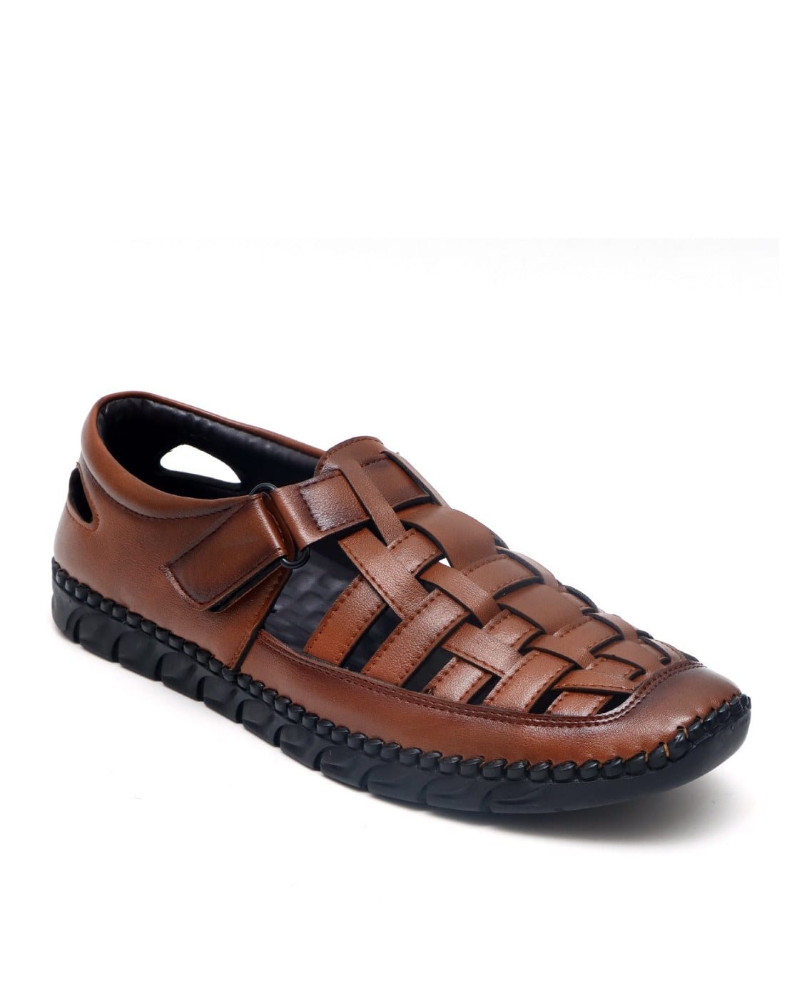 Buy Tan Sandals for Men by SHUAN Online