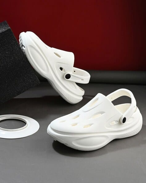 OFF LIMITS Men Perforated Slingback Clogs