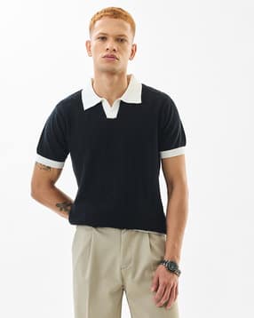 snitch Men Cotton Collar Neck Polo T-shirt-picture-41