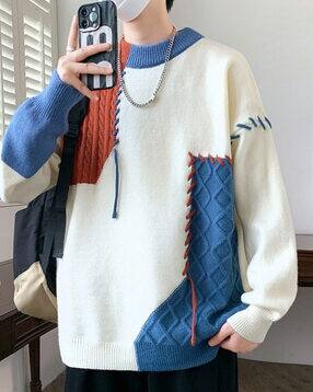 divawalk Women Colourblock High-Neck Pullover-picture-7