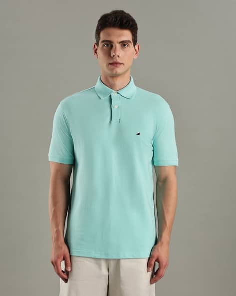 TOMMY HILFIGER Men Regular Fit Polo T-shirt