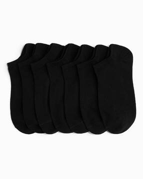 h&m Women Cotton Fine-knit Trainer Socks -picture-11