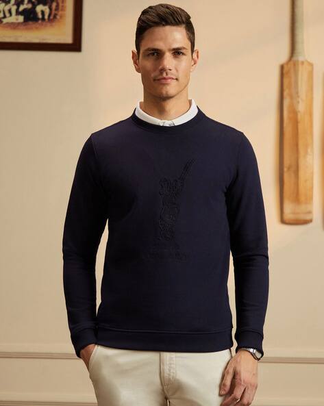 PETER ENGLAND CASUALS Men Regular Fit Crew-Neck Pullover