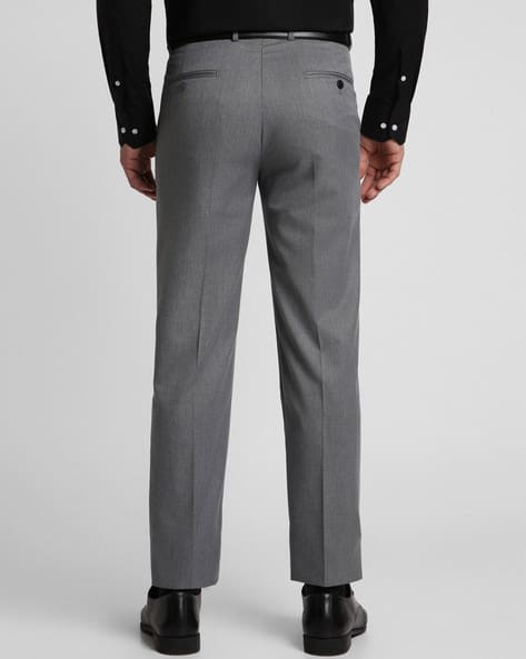 Price History of PETER ENGLAND Men Slim Fit Flat-Front Trousers