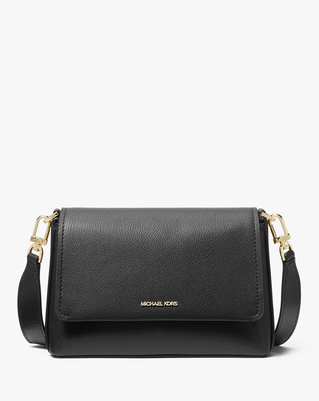 Buy Michael Kors Nessa Small Messenger Bag Black Color Women