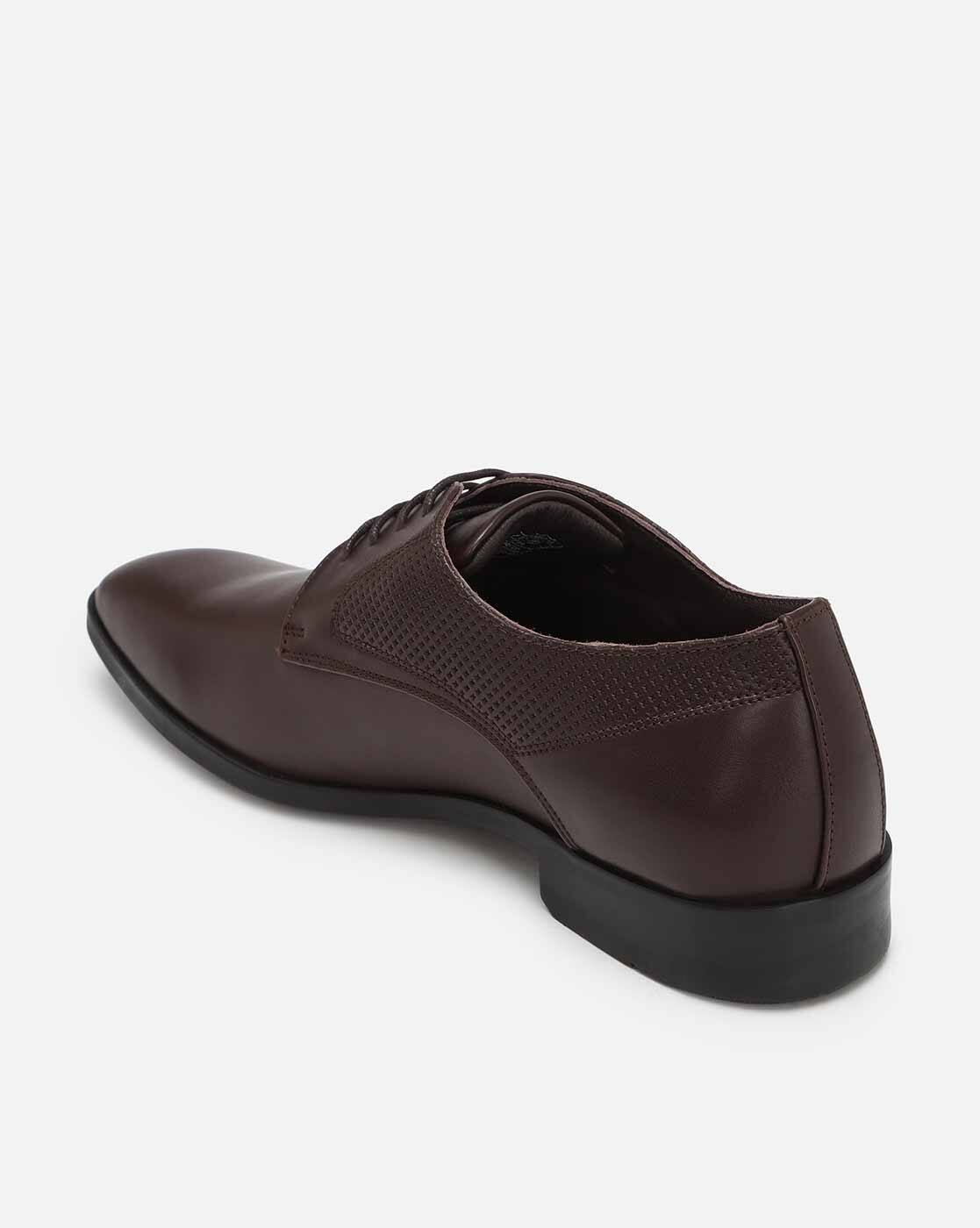 靴 NOS w Box England Brown Officer Shoes NOS w Box England Brown Officer Shoes