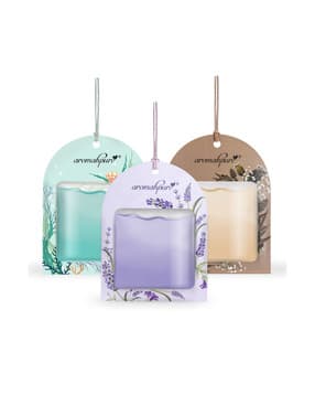 Set of 3 Gel Wink Hanging Car Perfumes-image-26