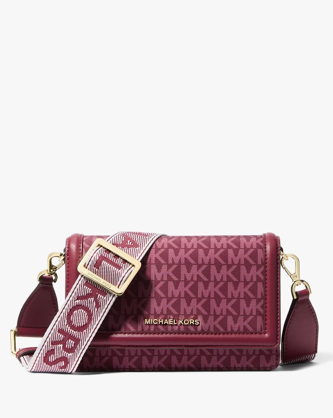 Kors Jet Set Michael Kors Burgundy Wristlet Buy Michael Kors Jet
