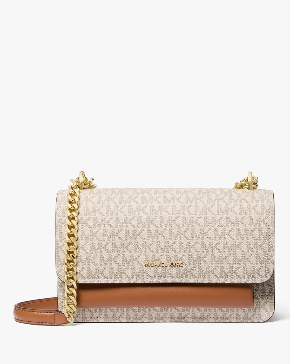 Buy Michael Kors Claire Large Leather Convertible Shoulder Bag