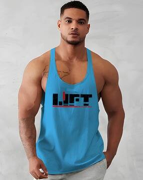 bab Men Typographic Print Sleeveless Vest-picture-42