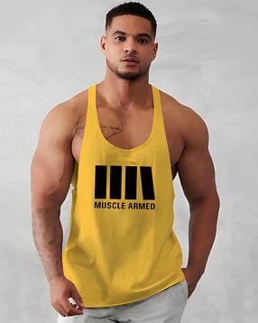 bab Typographic Printed Sleeveless Vest-picture-47