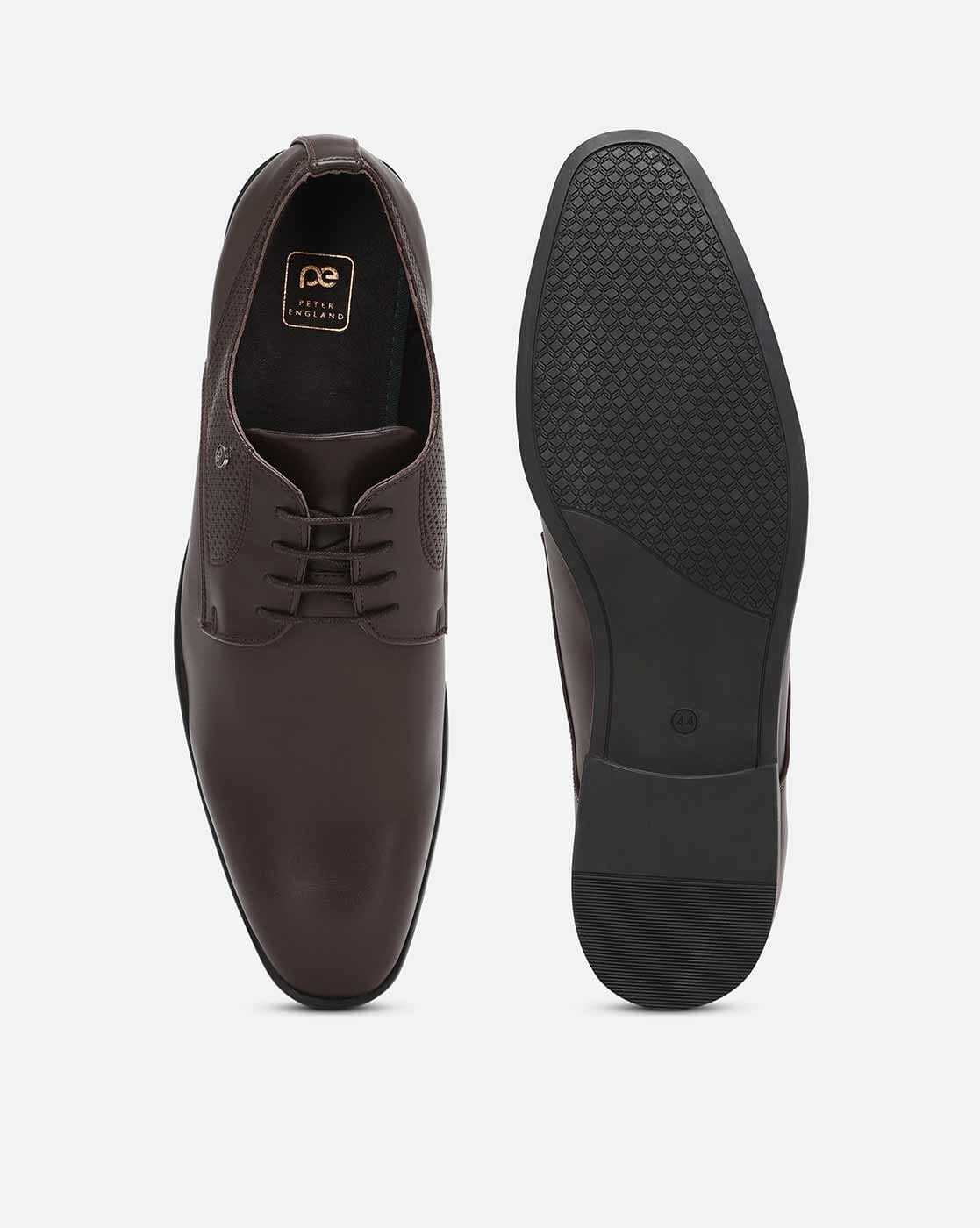 Buy Brown Formal Shoes for Men by Peter England Online