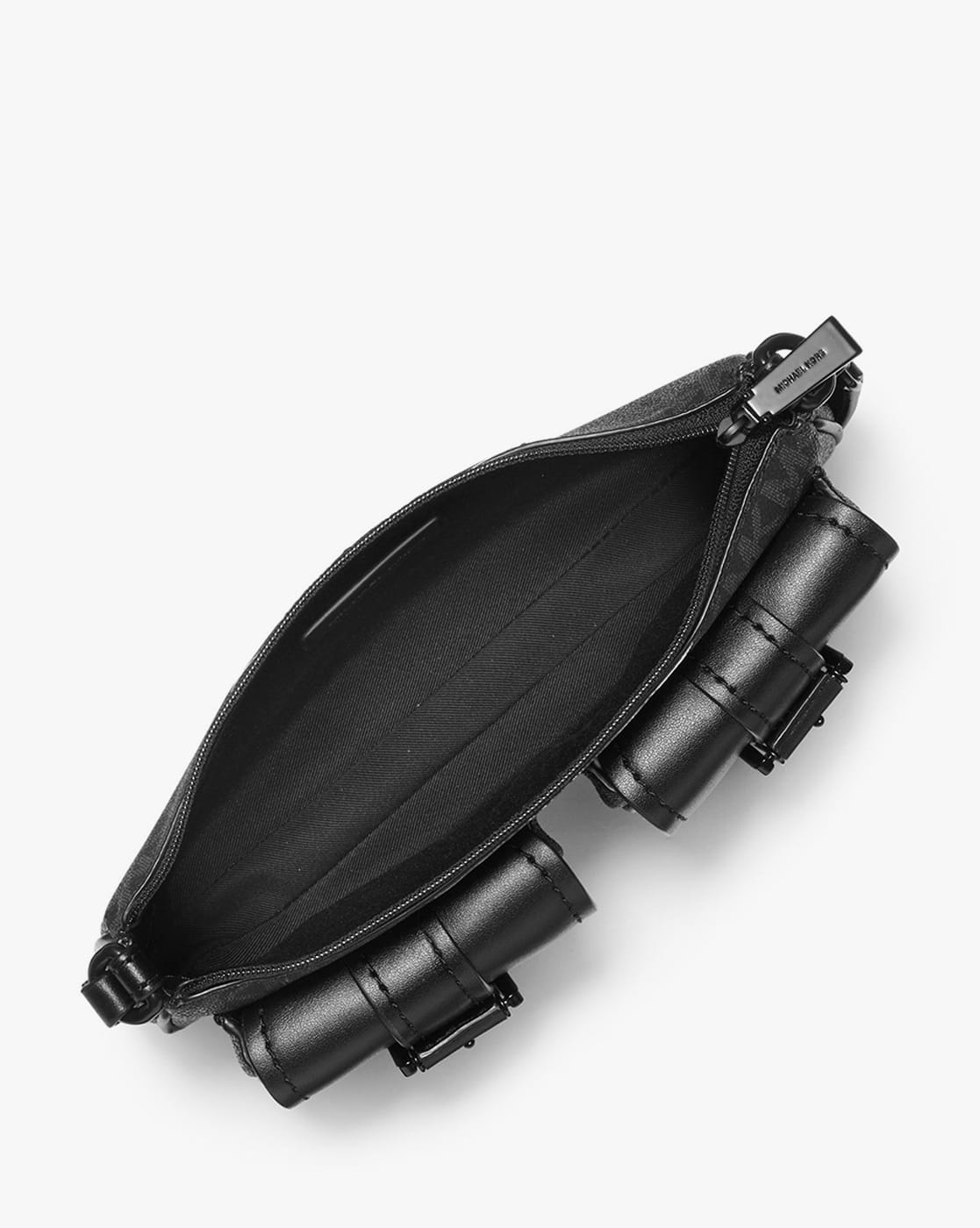 Buy Michael Kors Zoe Small Convertible Pouchette | Black Color