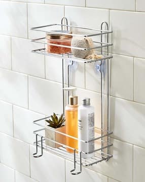 home centre Orion Chester Chrome Metal 2-Tier Shower Caddy-picture-28