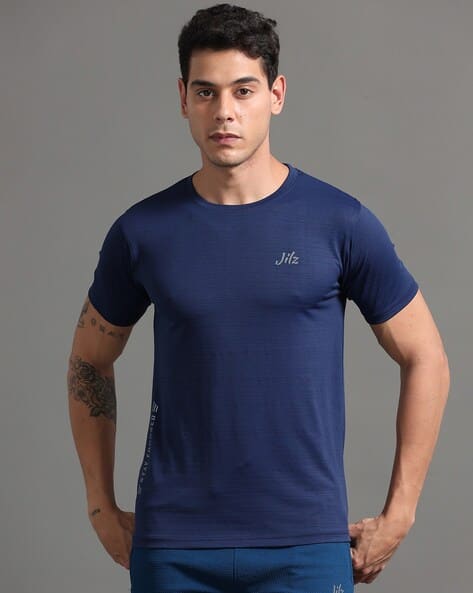 Buy Royal Blue Tshirts for Men by Campus Sutra Online