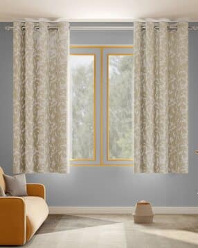 haus & kinder Pack of 2 Whispering Willows Polyester Window Curtains -picture-29