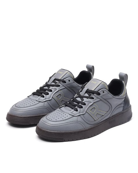 Rare Rabbit Men Typographic Print Lace-Up Casual Shoes