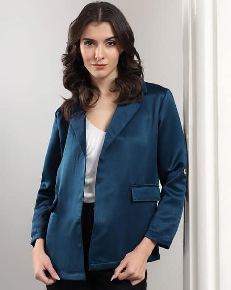 Women Double-Breated Blazer