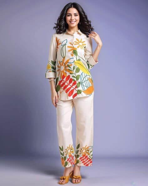 Nyrika Women Floral Print Co-Ord Set