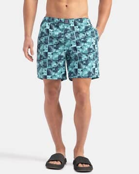 jockey Men Printed Boxers with Elasticated Waist-picture-37