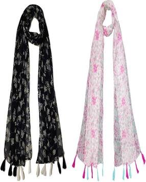 stole villa Women Floral Cotton Scarf -picture-18