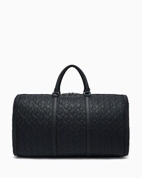Men Liam Quilted Duffle Bag with Detachable Strap-image-8
