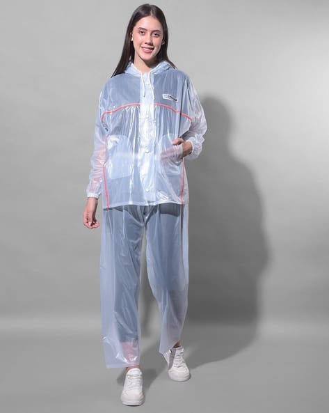 Buy Off White Rainwear and Windcheaters for Women by Dollar Online