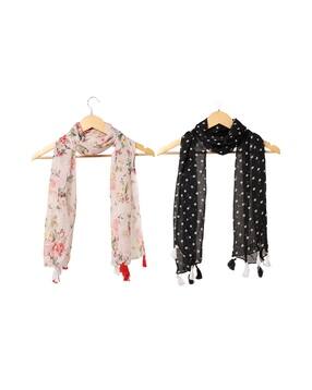 stole villa Women Floral Cotton Scarf -picture-16