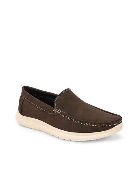 Buy Brown Casual Shoes for Men by AZZARO BLACK Online | Ajio.com display picture 3