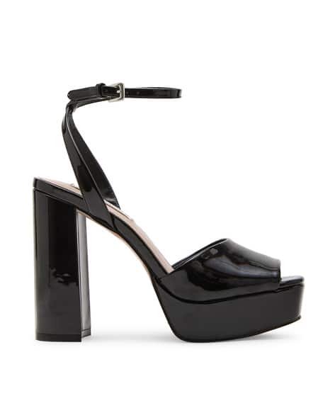 Buy Black Heeled Sandals for Women by STEVE MADDEN Online