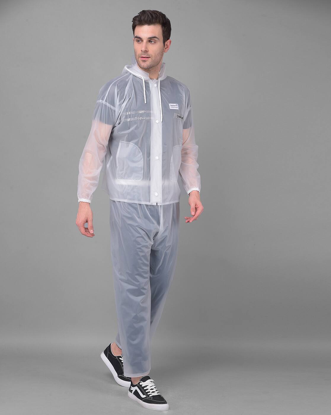 Buy Off-white Rainwear and Windcheaters for Men by Dollar Online