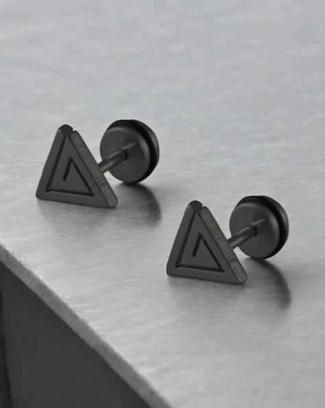 Oomph Men Stainless Steel Earring