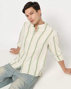 yousta Men Striped Relaxed Fit Shirt-picture-27