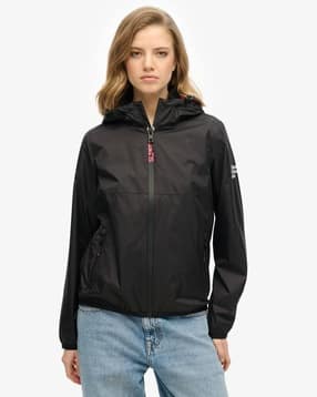 superdry Logo Hooded Windbreaker Jacket-picture-52