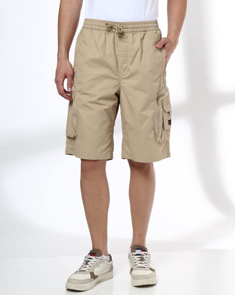 Men Slim Fit Cargo Shorts