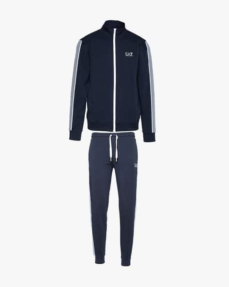 Training-7 lines Regular Fit Cotton Tracksuit